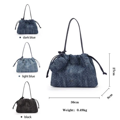 Džínové tašky na rameno